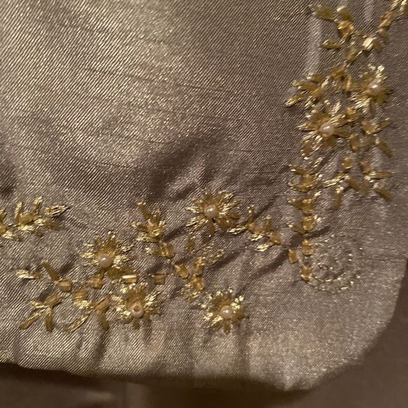 Positive Attitude 3 Piece Mother Of The Bride Dress  10P Beaded  Embroidered - Picture 4 of 10